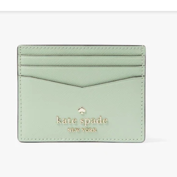 kate spade Handbags - Nwt Kate Spade Staci Small Slim Card Holder- Color: Sea Glass